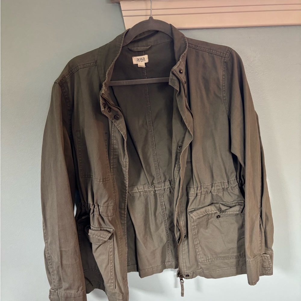 a.n.a Classic Khaki Jacket